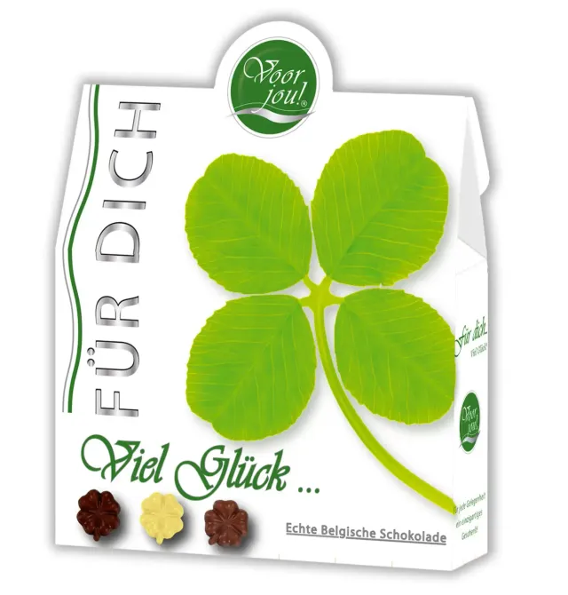 Voor Jou Für Dich Viel Glück chocoladereep melk