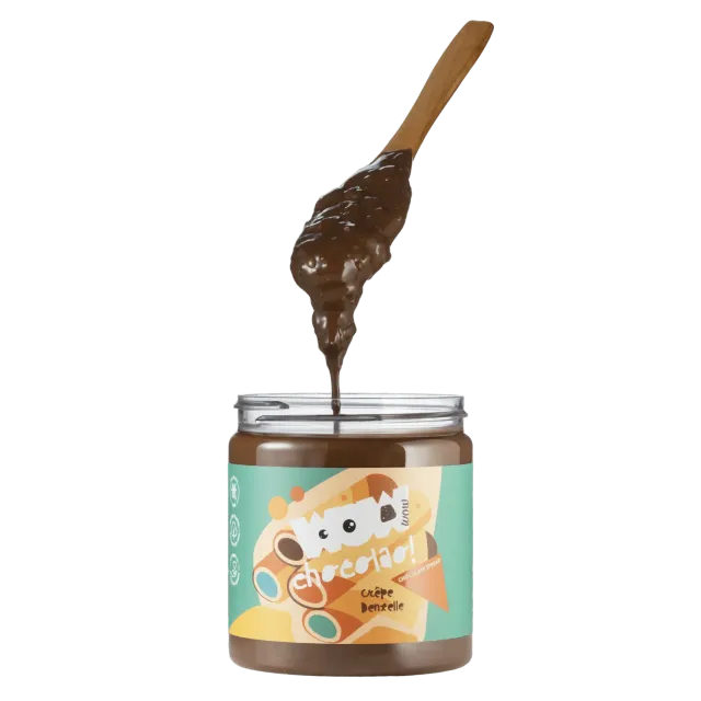 WOW Chocolao Crêpe Dentelle chocoladepasta 275g krokant