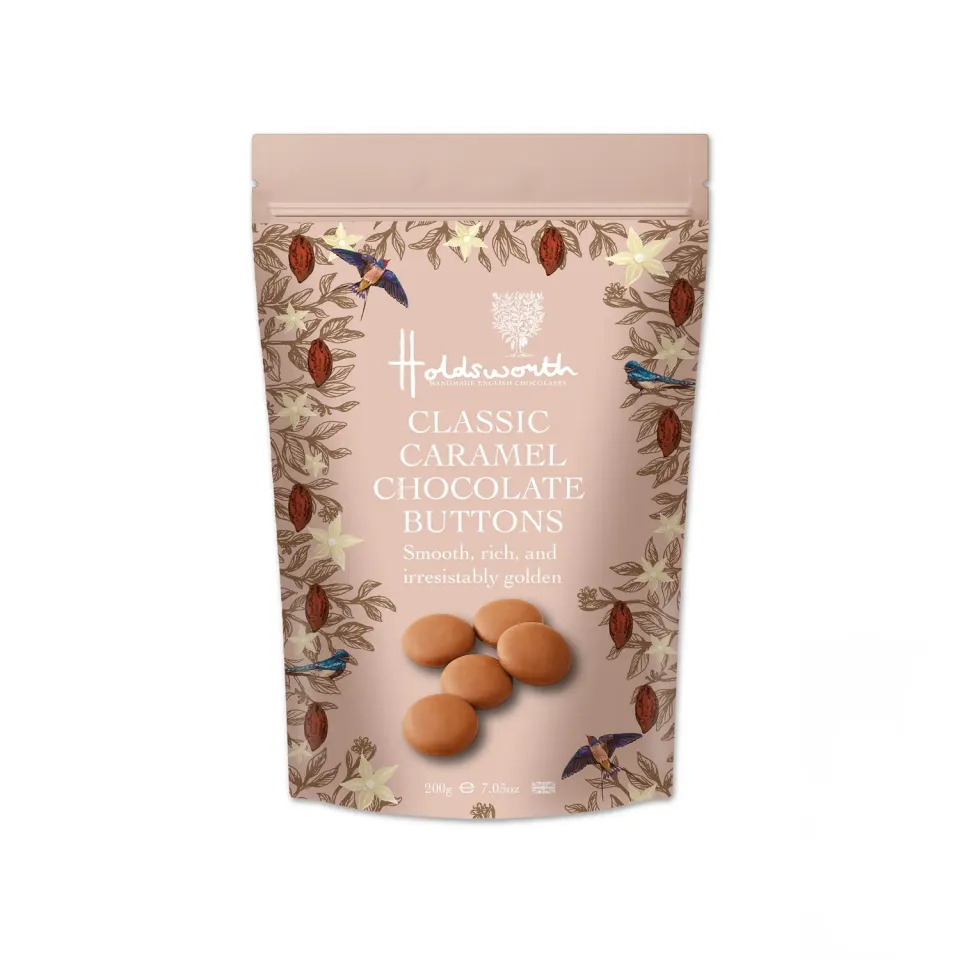 Holdsworth Classic Caramel Milk Chocolate Buttons 200g melk