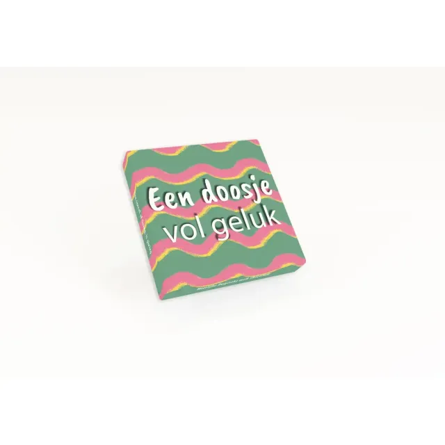 Voor jou Vrolijke lijn Doosje geluk chocolade doosje