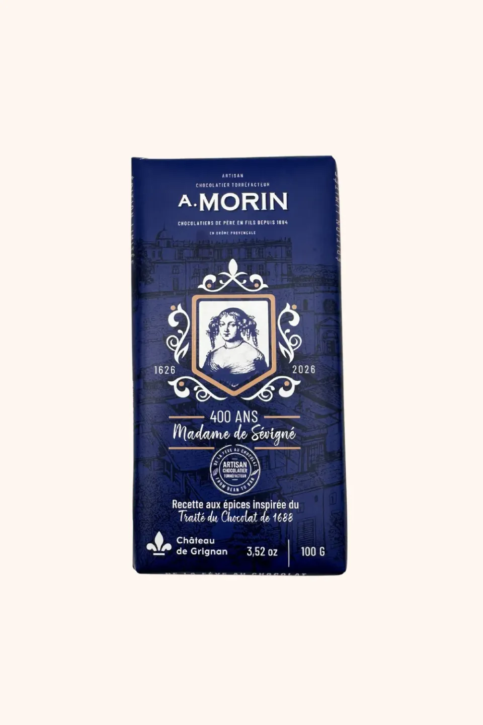 Morin Mme de Sévigné chocoladereep met kruiden pittig