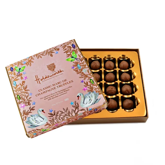 Holdsworth Classic Marc de Champagne truffels 185g melk