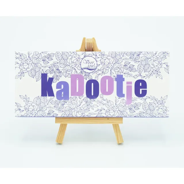 Voor jou Wensreep Boeket Kadootje chocoladereep
