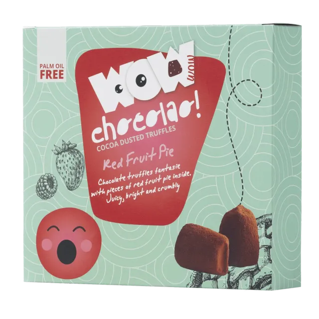 WOW Chocolao Rode Vruchten Taart truffels 250g XL bessen