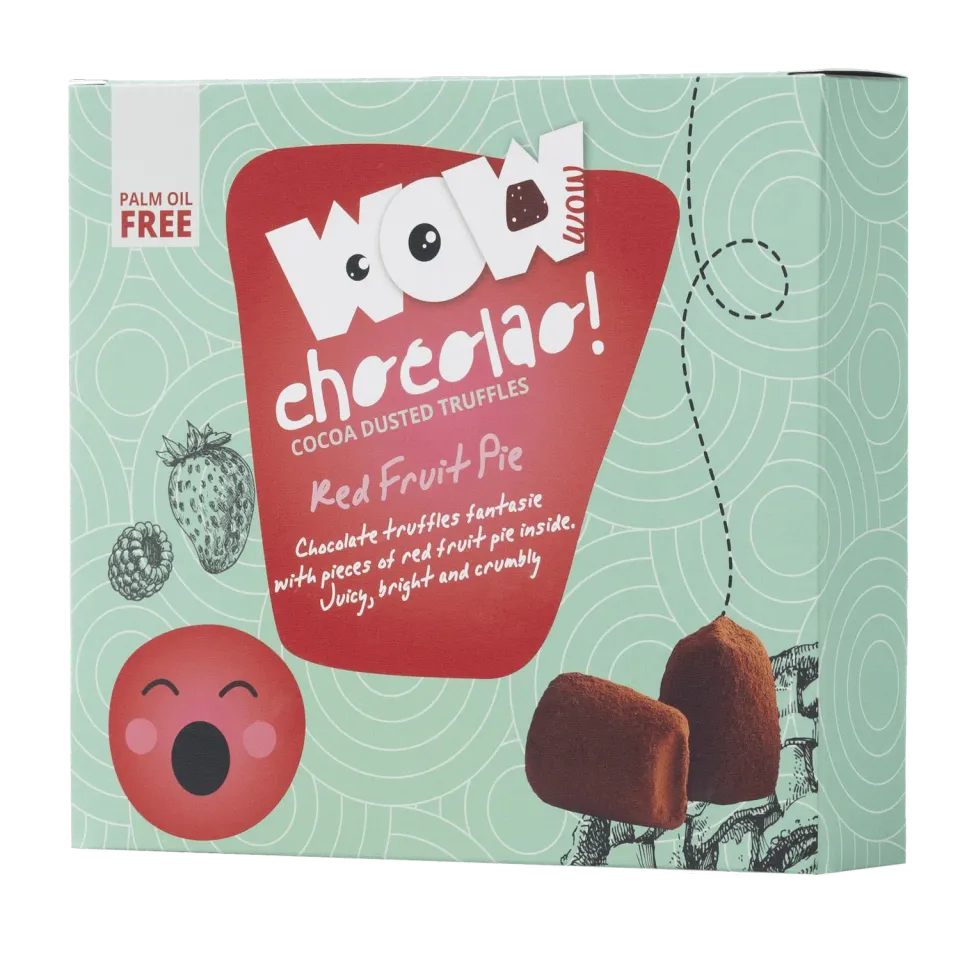 WOW Chocolao Rode Vruchten Taart truffels 250g XL bessen