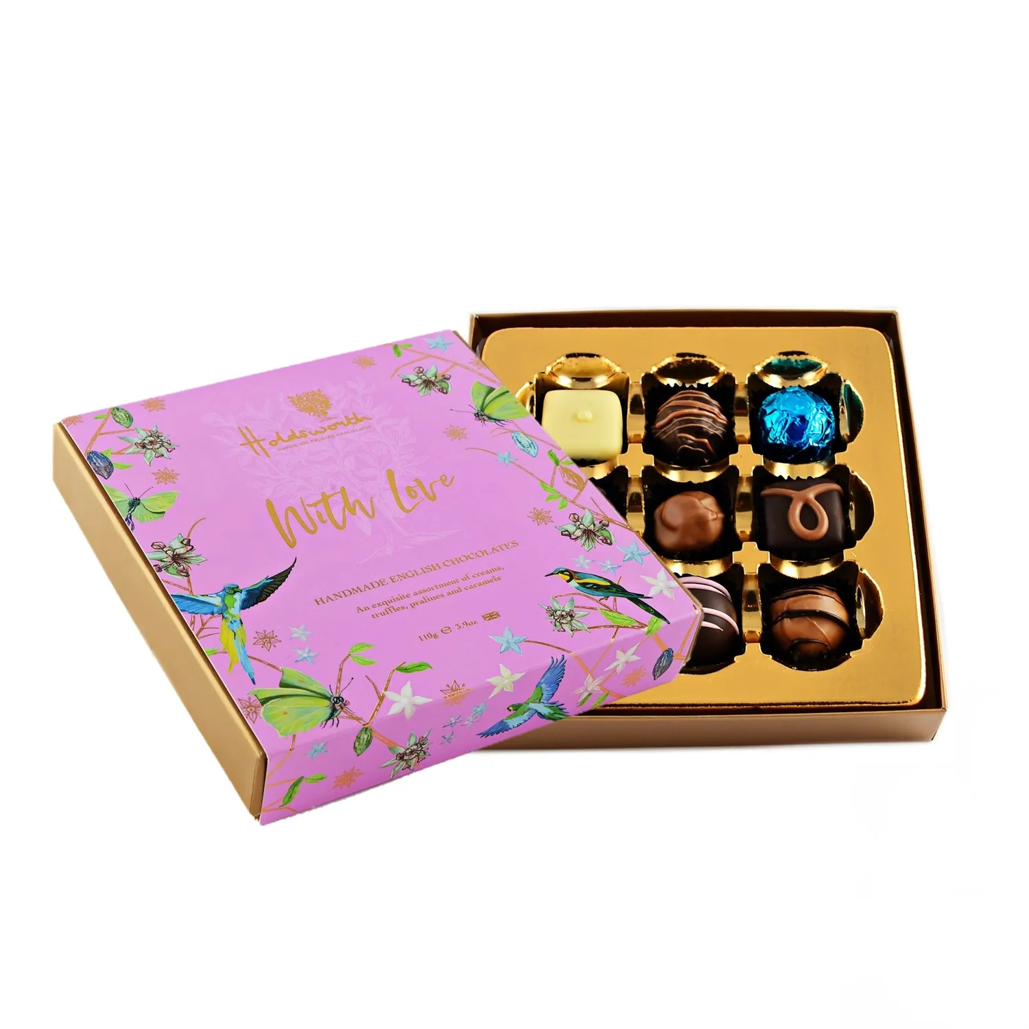 Holdsworth With Love chocolade box 110g cadeau