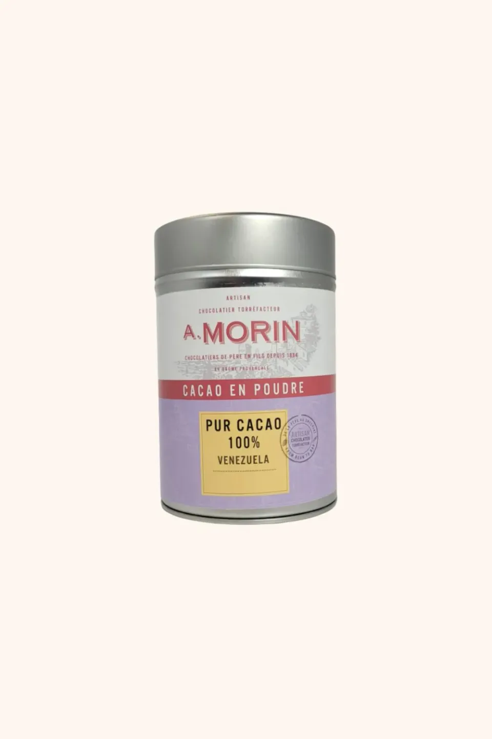 Chocolaterie Morin Venezuela 100% cacaopoeder 200g puur