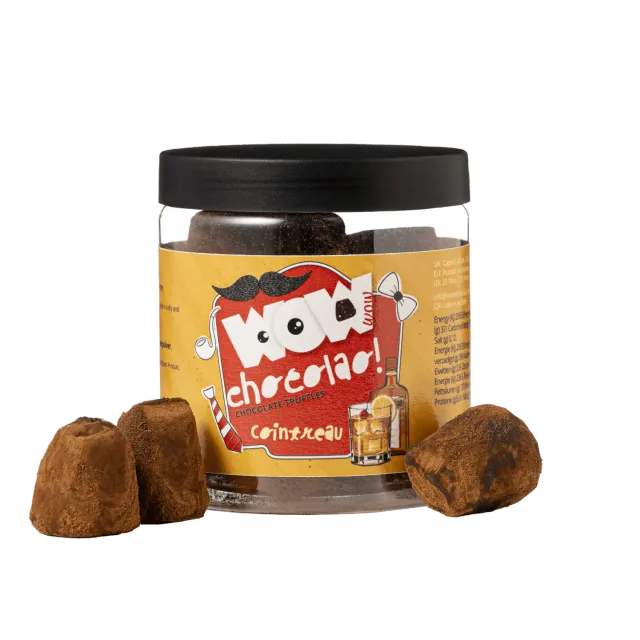 WOW Chocolao Cointreau truffels pot 130g vaderdag