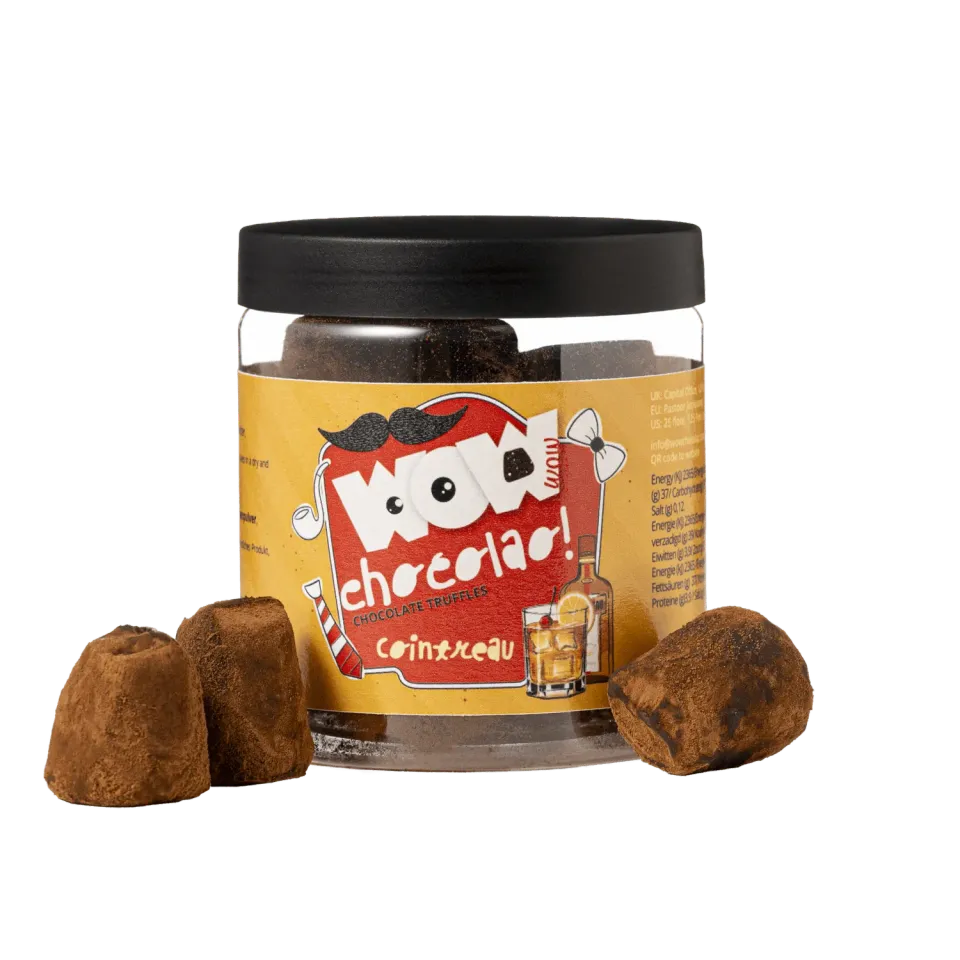 WOW Chocolao Cointreau truffels pot 130g vaderdag
