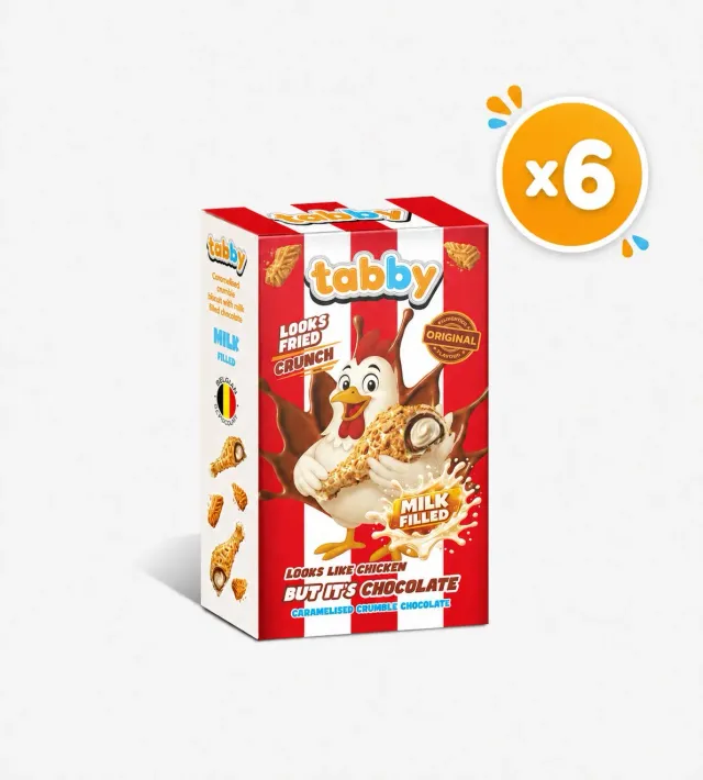 Tabby Chicken Caramelised Drumstick 50g x6 melk karamel