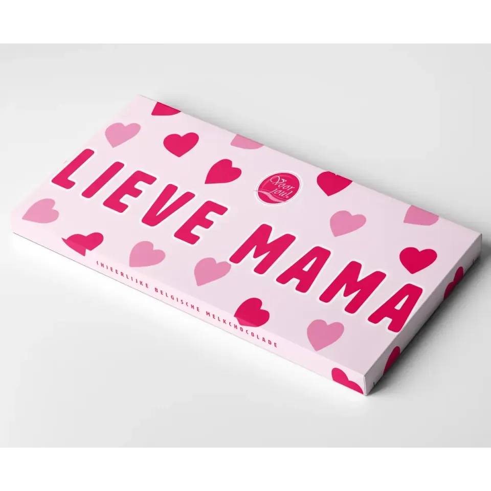 Voor jou Wensreep Lieve Mam chocoladereep cadeau