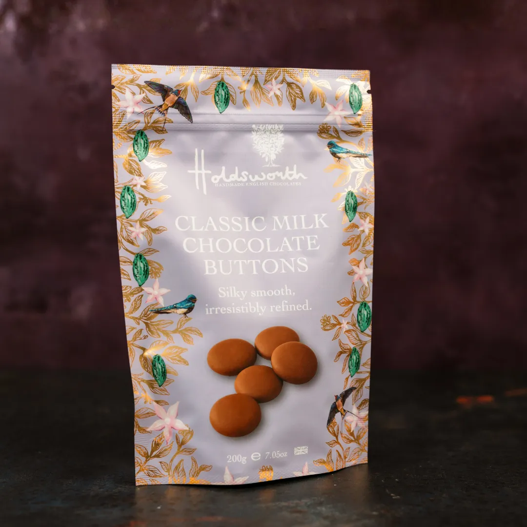 Holdsworth Classic Milk Chocolate Buttons 200g melk