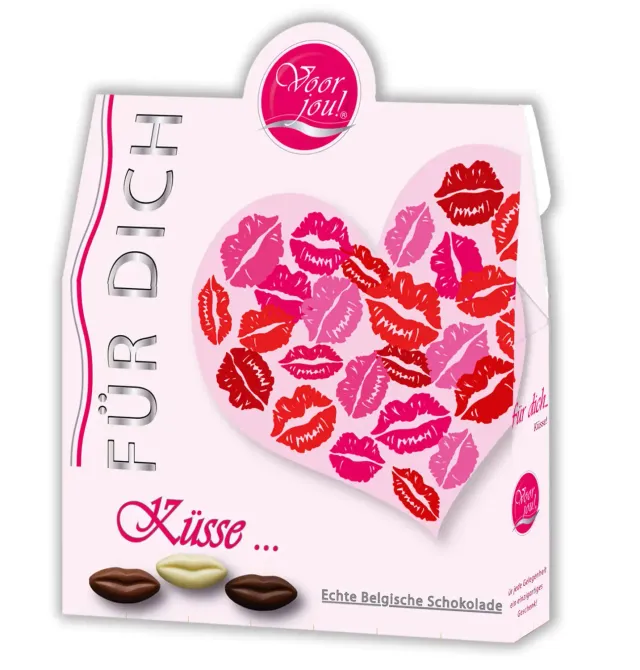 Voor jou Für Dich Küsse chocolaatjes kus