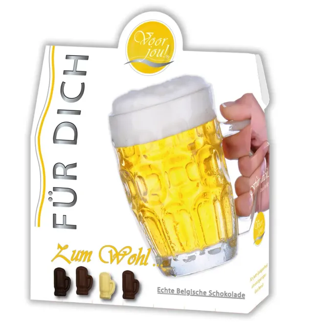 Voor jou Für Dich Zum Wohl chocoladereep cadeau
