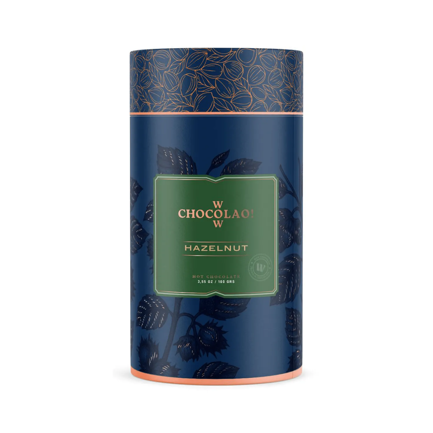 WOW Chocolao Hazelnoot warme chocolademix 250g romig