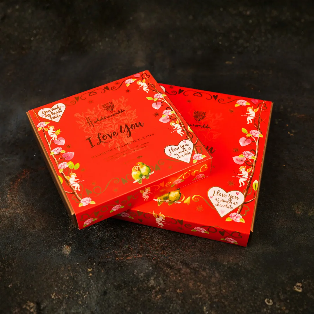 Holdsworth I Love You chocolade cadeaudoos 110g assorti