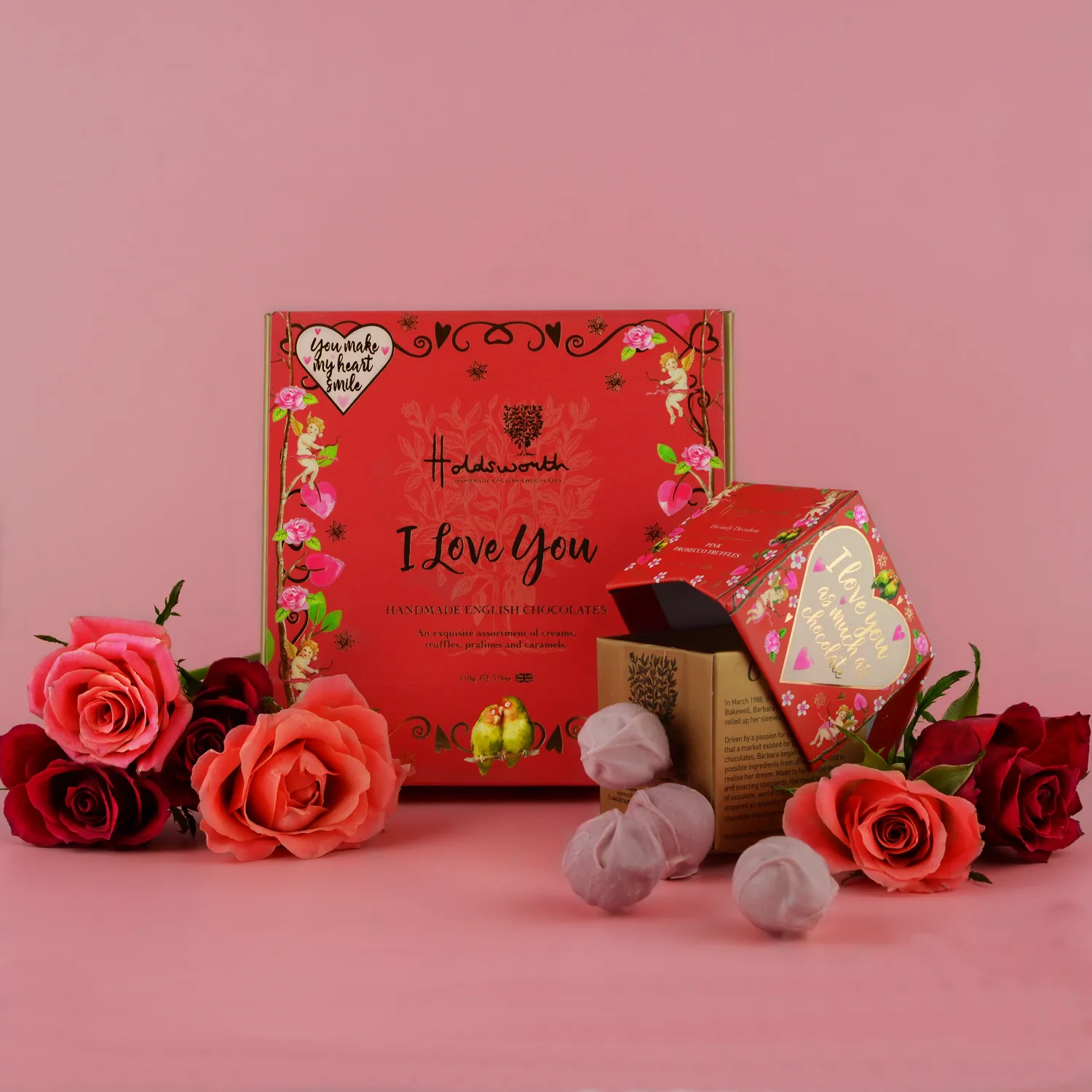 Holdsworth I Love You chocolade cadeaudoos 110g assorti