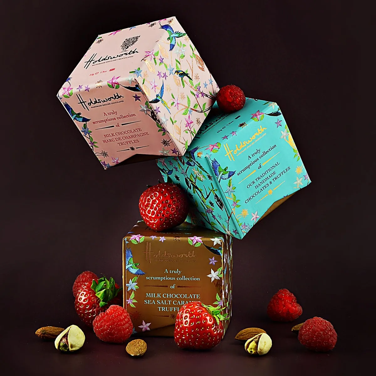 Holdsworth Petite truffels melk 55g salted caramel