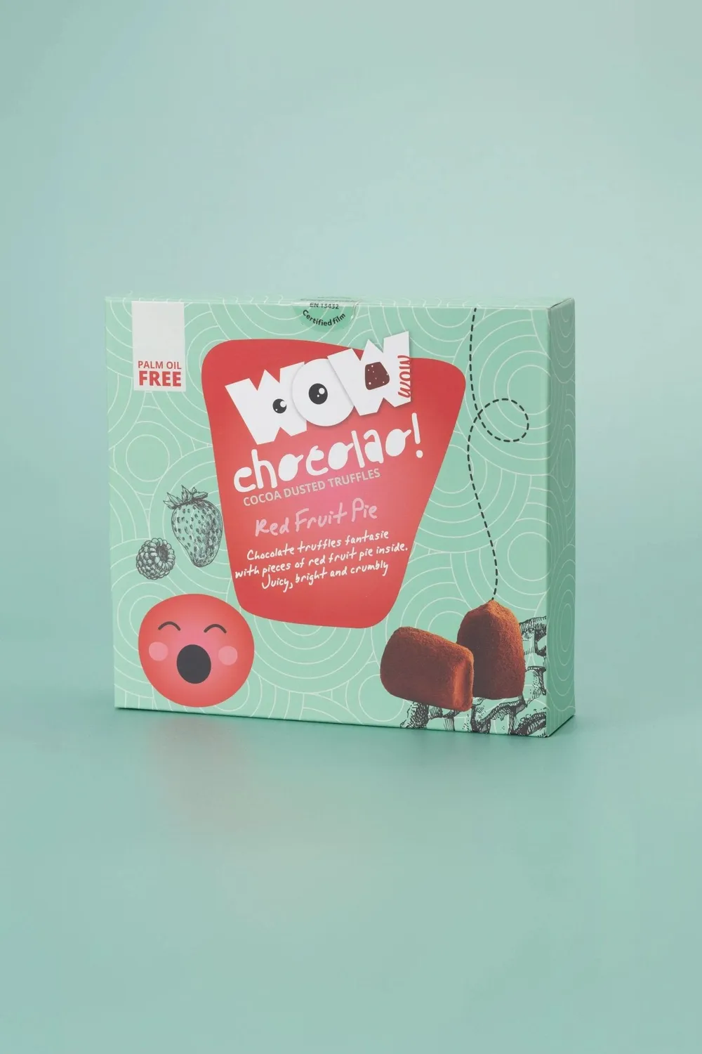 WOW Chocolao Rode Vruchten Taart truffels 250g XL bessen