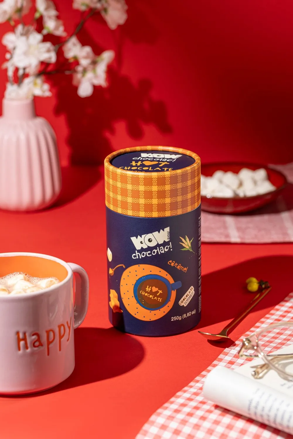 WOW Chocolao Karamel warme chocolademelk 250g