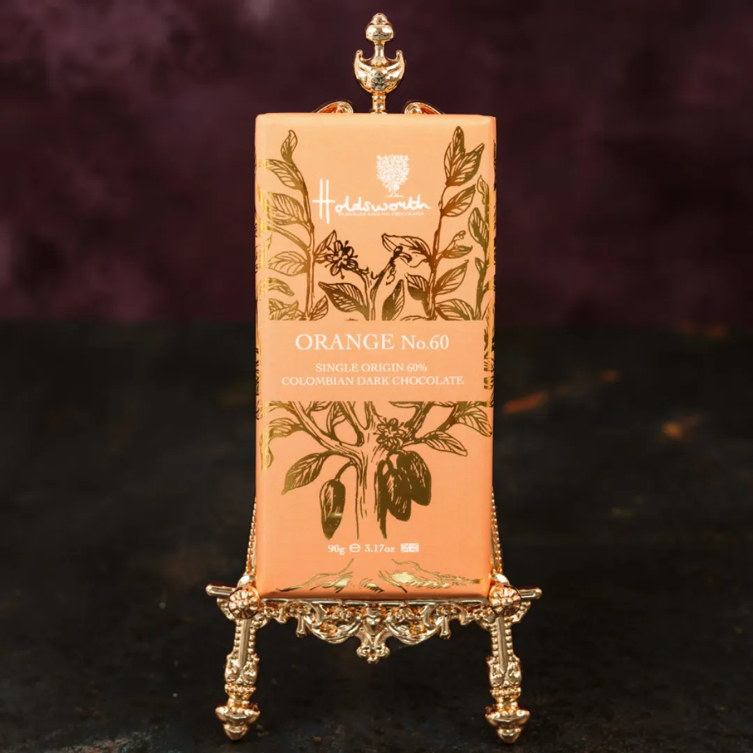 Holdsworth Orange No.60 chocoladereep puur 90g sinaasappel