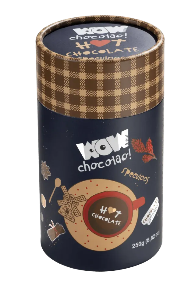 WOW Chocolao Speculoos warme chocolademelk 250g kruidig