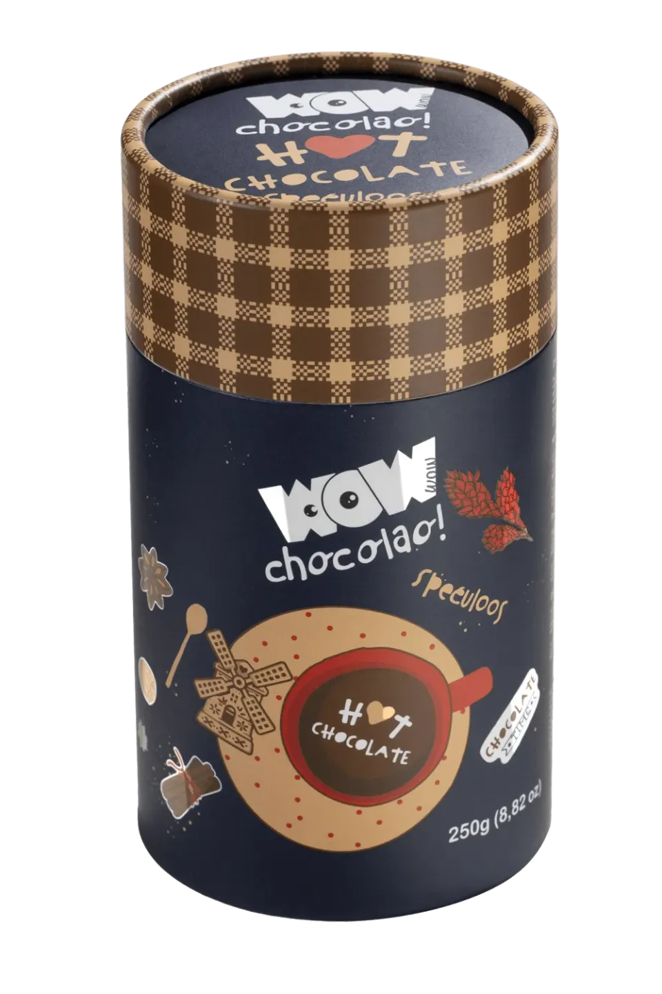 WOW Chocolao Speculoos warme chocolademelk 250g kruidig