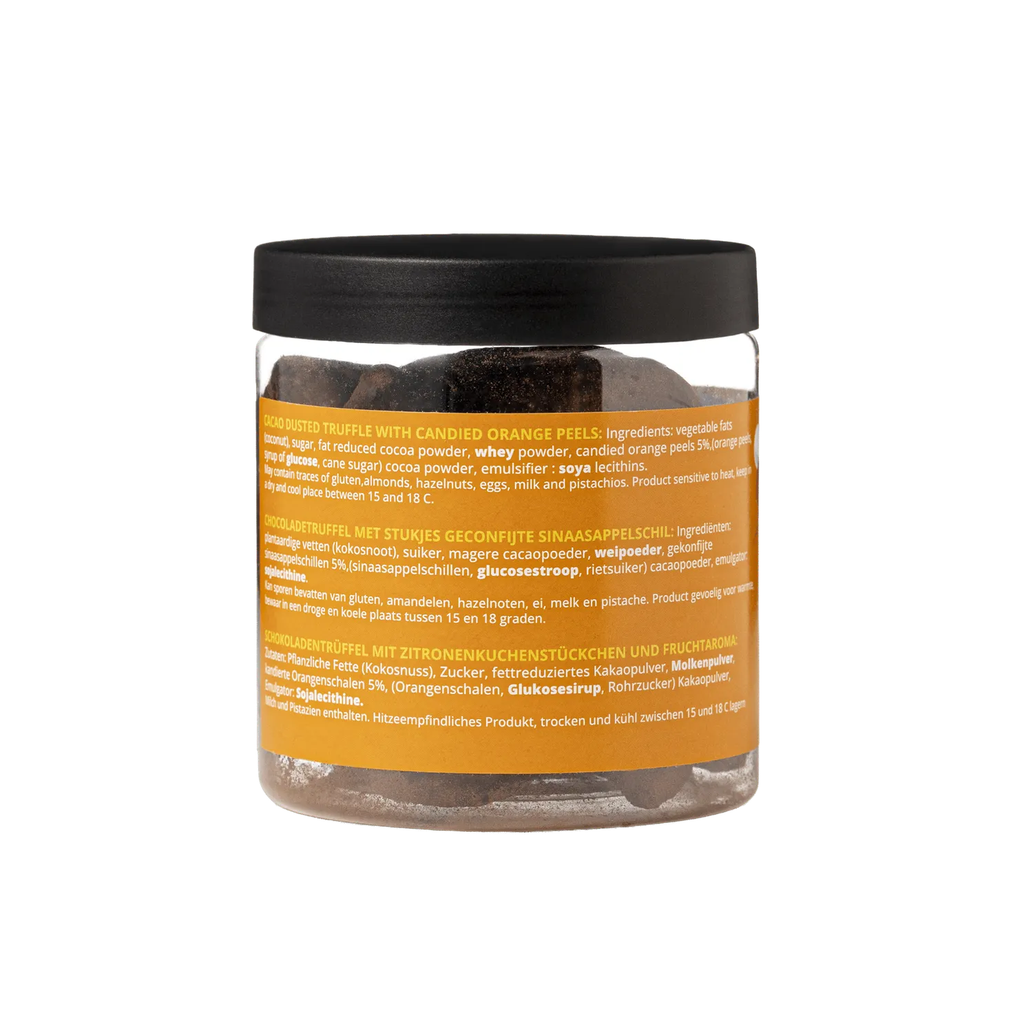 WOW Chocolao Koningsdag Sinaasappel truffels 130g oranje