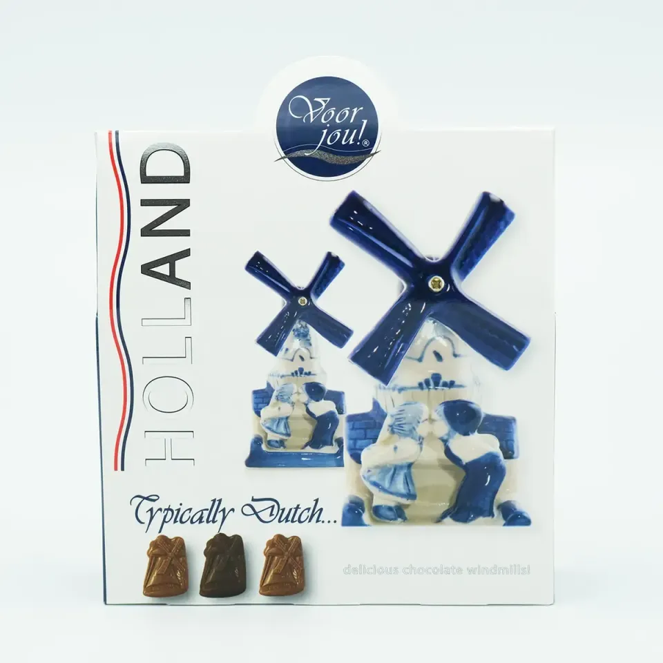 Voor Jou Typical Dutch Windmills chocolade molentjes