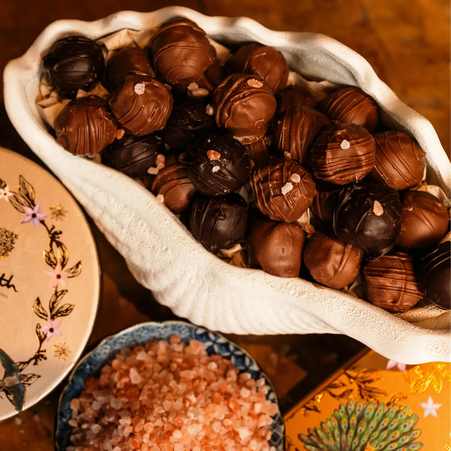 Holdsworth Sea Salt Caramel Chocoladetruffels 170g Melk Puur
