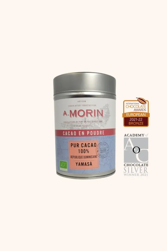 Chocolaterie Morin République Dominicaine 100% cacaopoeder 200g puur