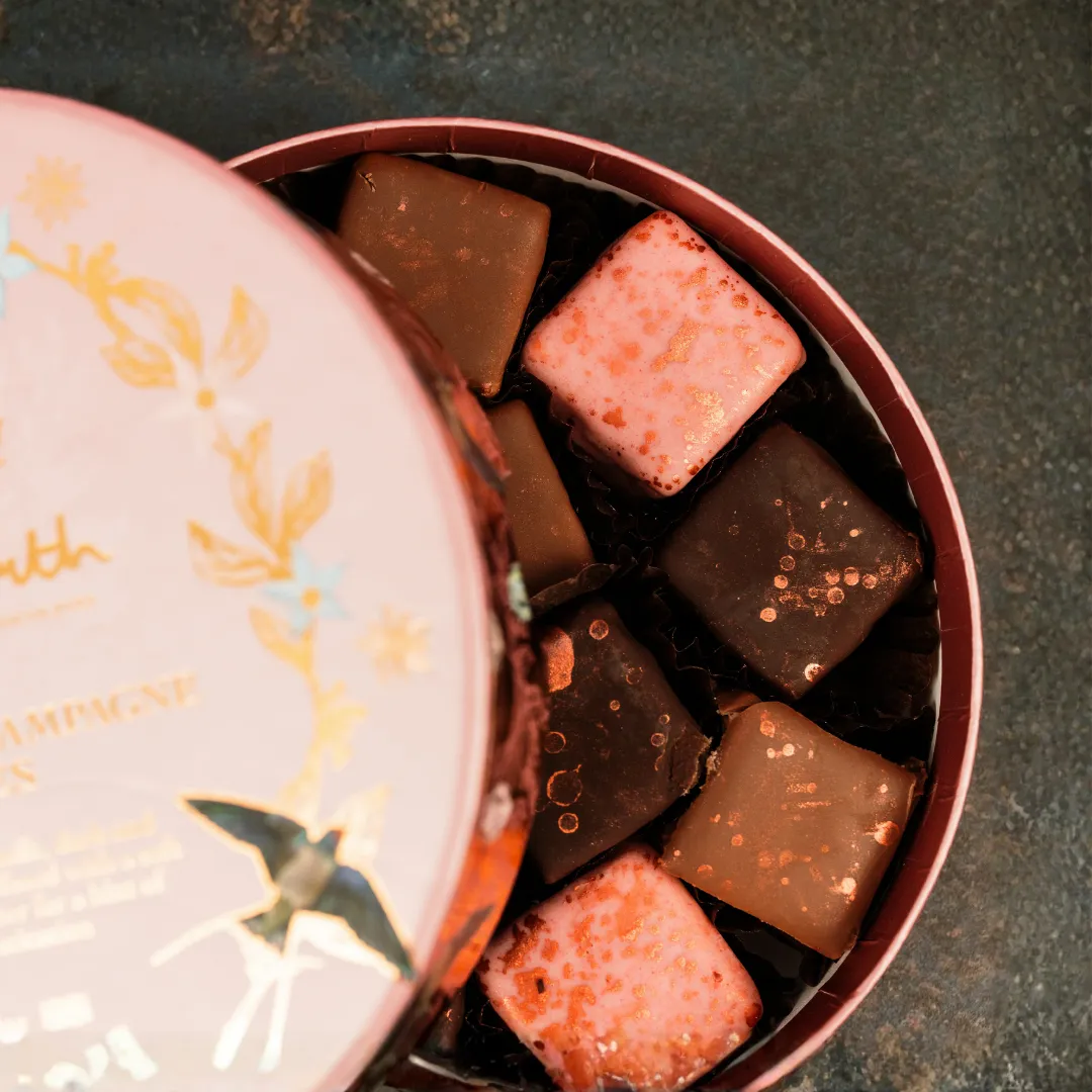 Holdsworth Strawberry Champagne truffels 170g aardbei
