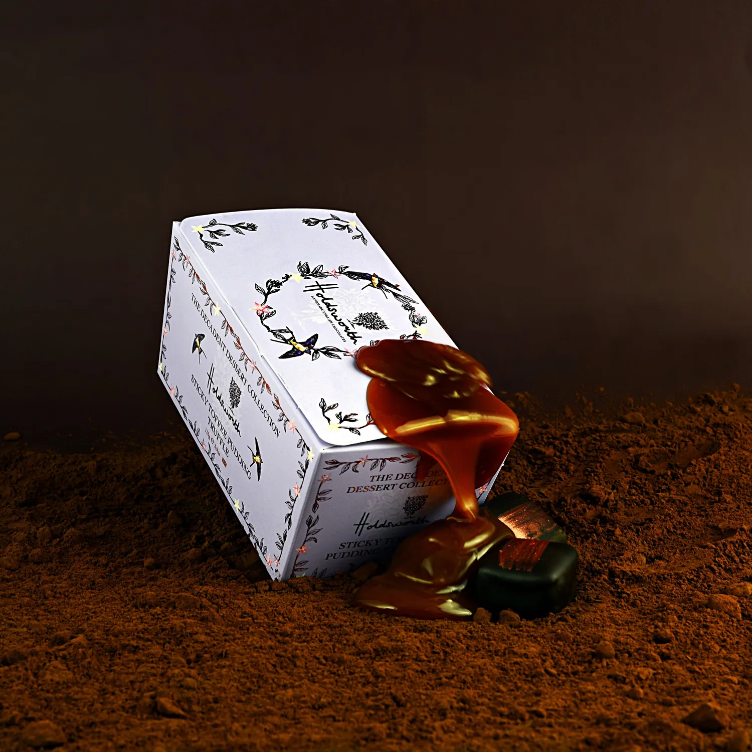 Holdsworth Sticky Toffee Pudding truffels 110g puur