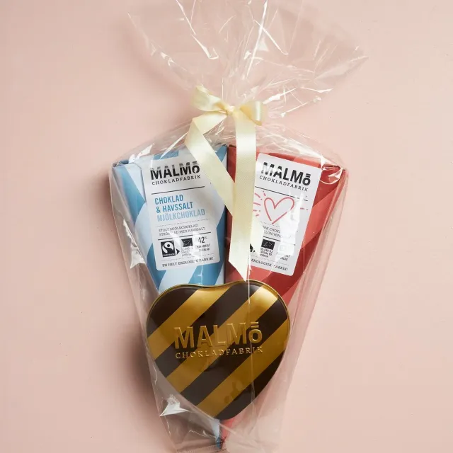 Malmö Chokladfabrik Chokladkärlek chocoladecadeau 270 g