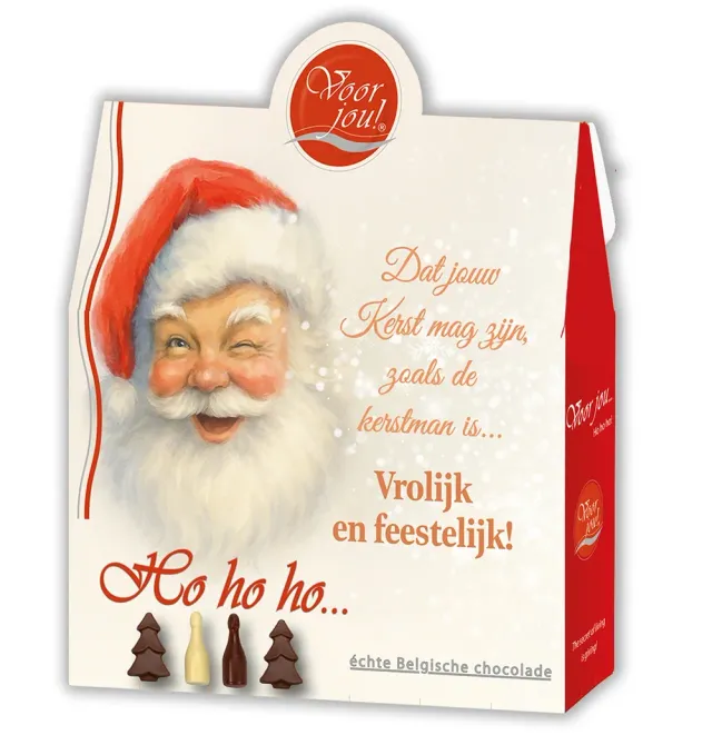 Voor jou Wensreep Hohoho chocoladereep kerst