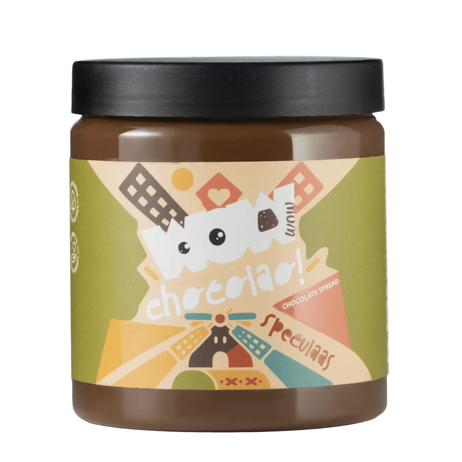 WOW Chocolao Speculoos chocoladepasta 275g speculoos