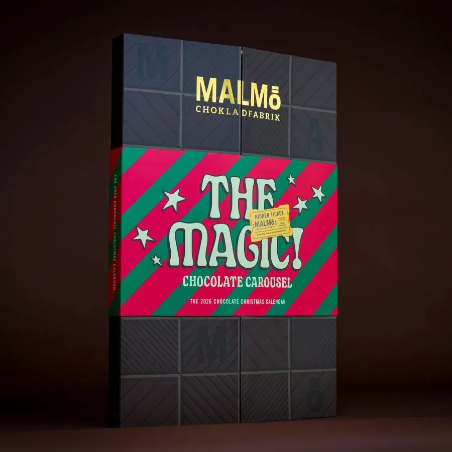 Malmö Chokladfabrik Julkalender 2026 adventskalender 258 g