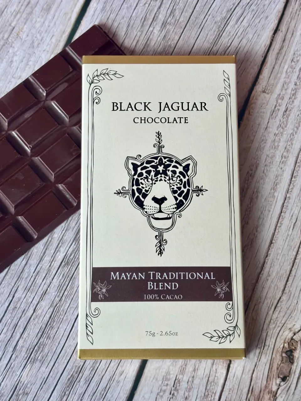 Black Jaguar Mayan Traditional Blend 100% chocoladereep puur