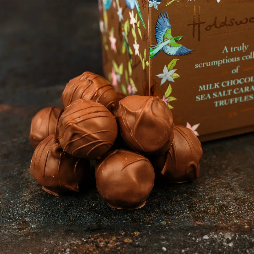Holdsworth Truly Scrumptious Sea Salt Caramel karamels 100g melk