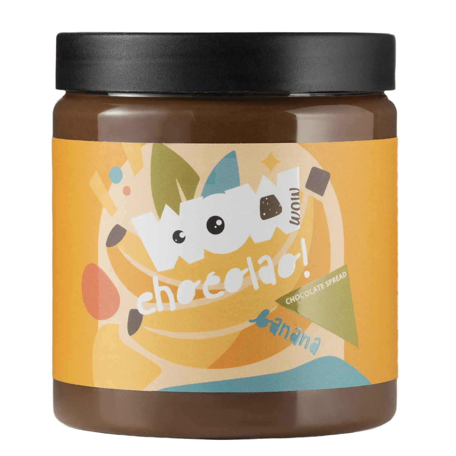 WOW Chocolao Banaan chocolade spread 275g banoffee