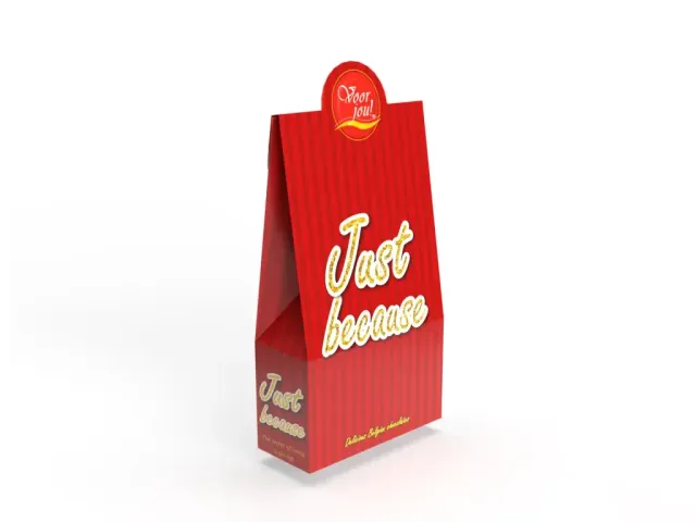 Voor jou Goldline Just because chocolade cadeau