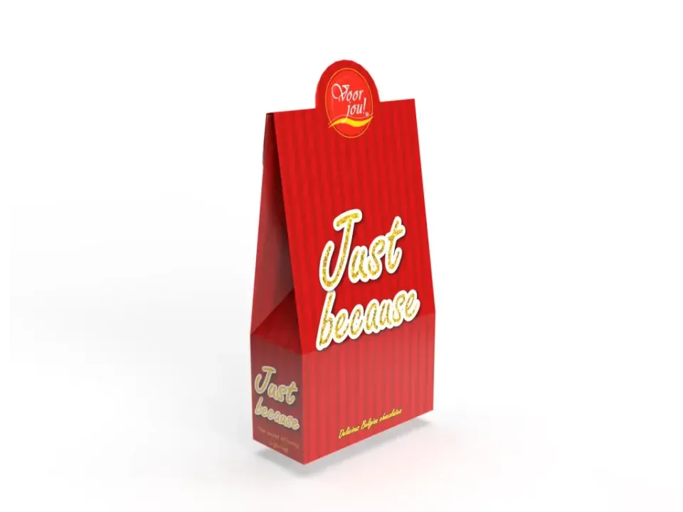 Voor jou Goldline Just because chocolade cadeau