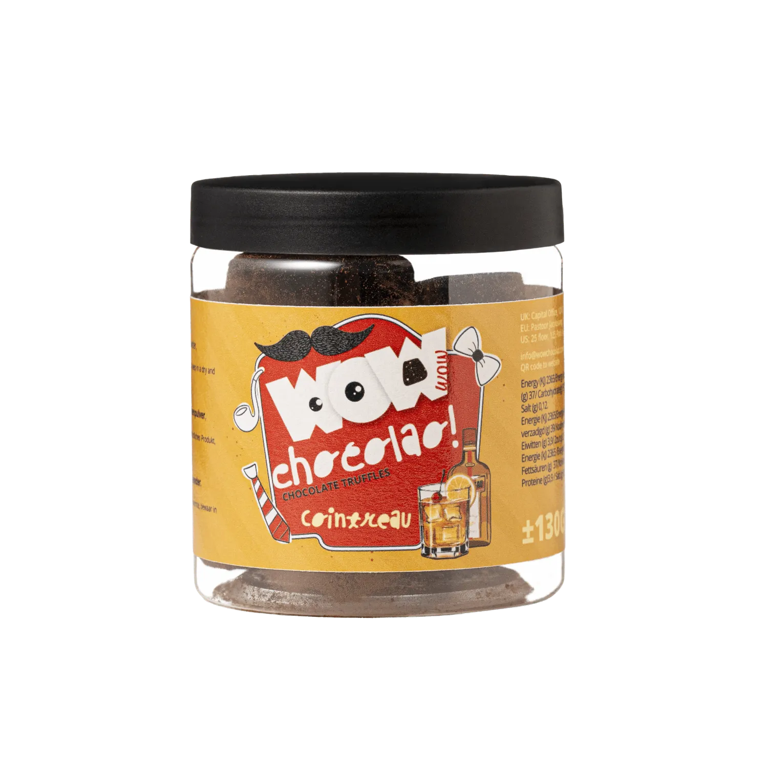 WOW Chocolao Cointreau truffels pot 130g vaderdag