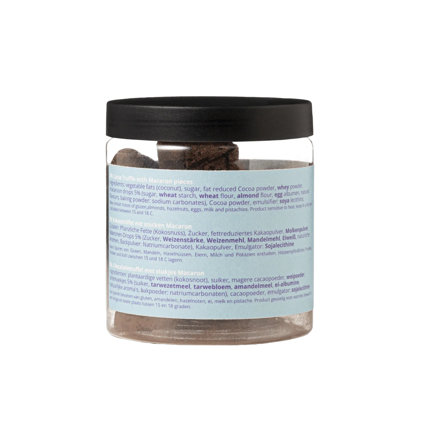 WOW Chocolao Macaron Pride truffels pot 130g vrolijk