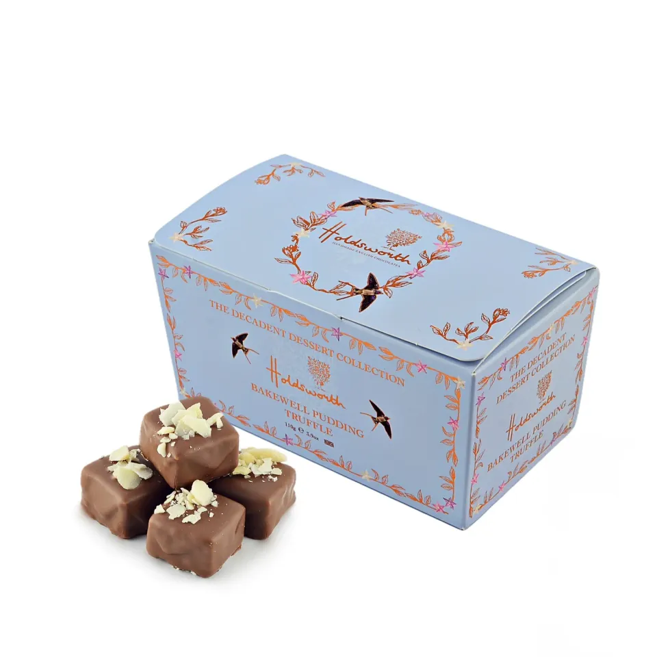 Holdsworth Bakewell Pudding truffel ballotin 110g melk
