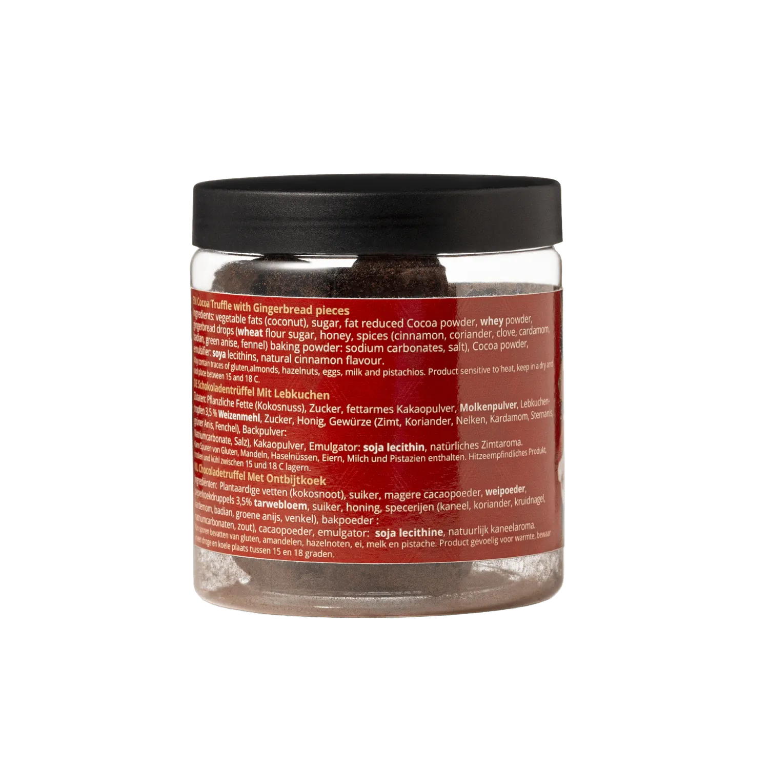 WOW Chocolao Gemberkoek kerst truffels 130g cadeaupot