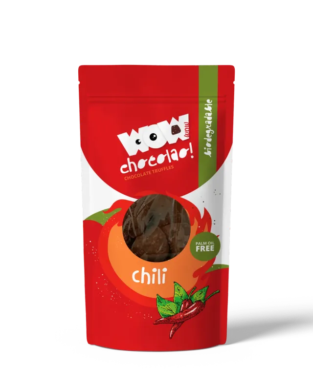 WOW Chocolao Chili chocoladetruffels 200g red ghost chili