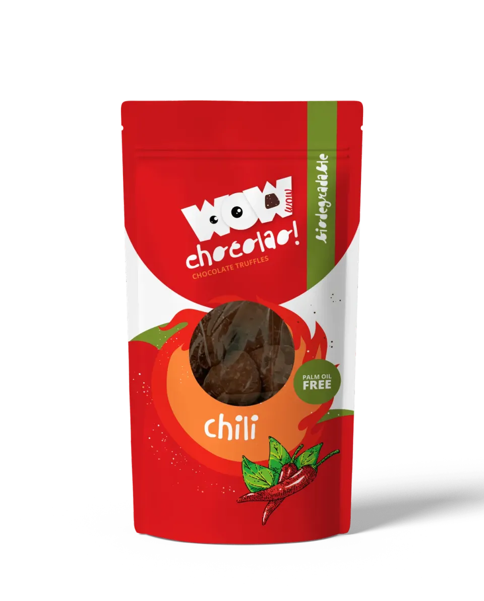 WOW Chocolao Chili chocoladetruffels 200g red ghost chili