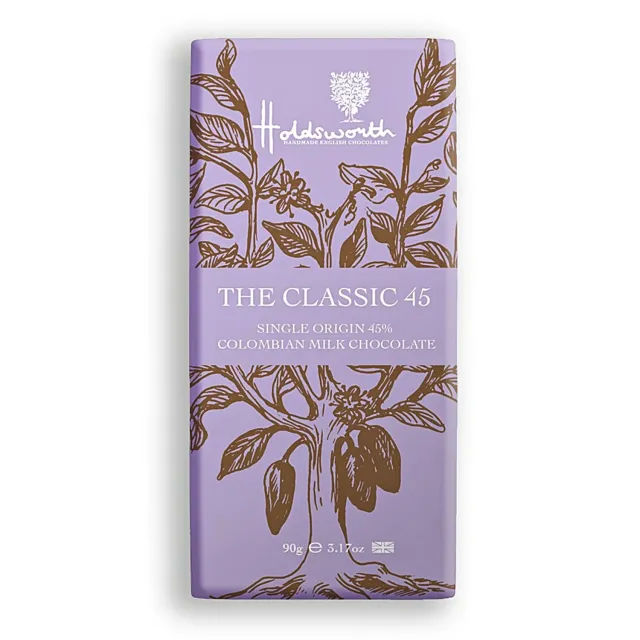 Holdsworth Classic No.45 chocoladereep 90g melk