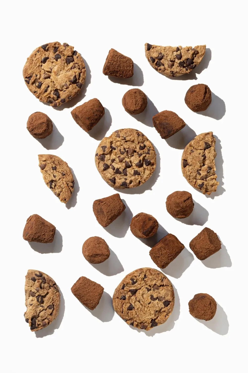 WOW Chocolao Puur Koekjes Kerst Truffels 130g Pot